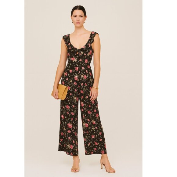 Reformation Floral Jumpsuit 0 - Picture 1 of 9